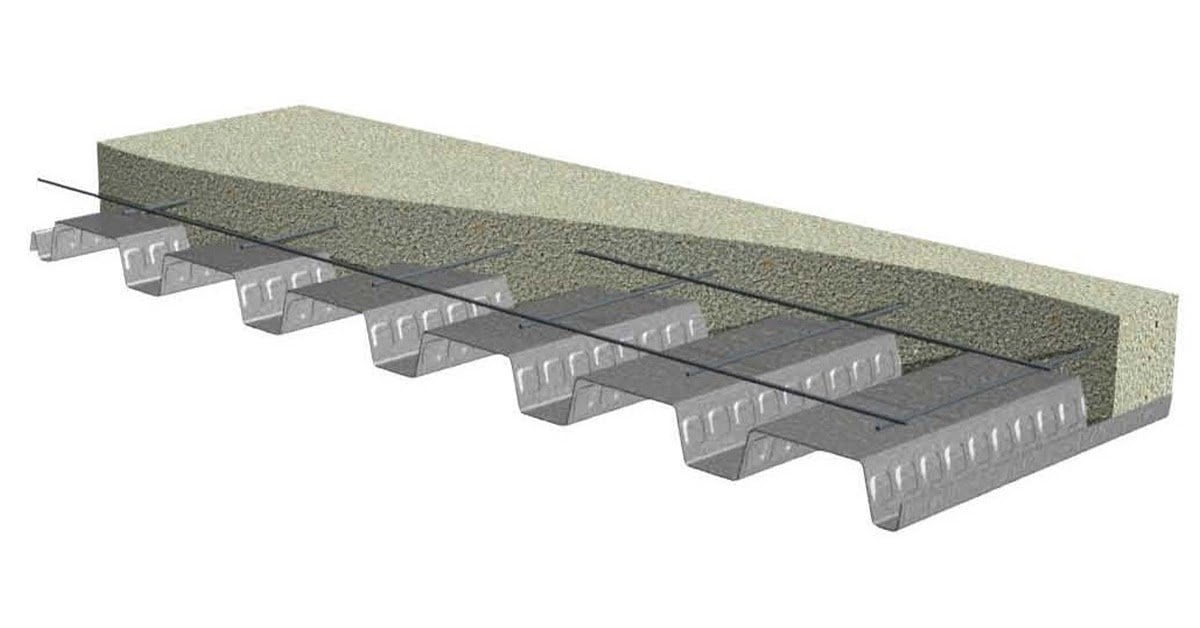 Metal Deck For Concrete: Types & Uses Of Composite And Form Decking